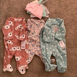 3 pj & hat set Bundle.